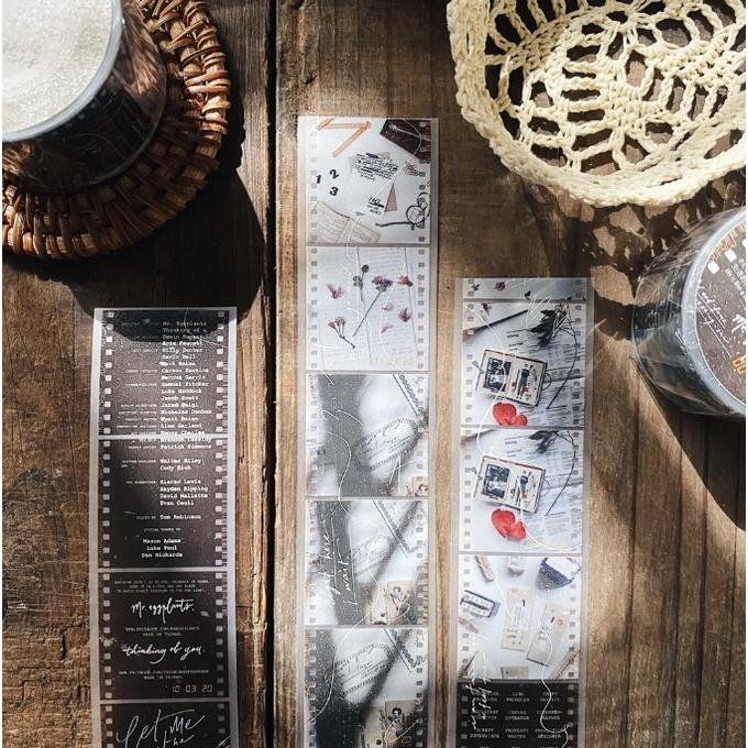 茄子先生 片花 3.5cm 霧面PET膠帶 【立夏手帳生活】-細節圖3