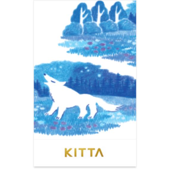 KITTA HITOTOKI 透明割型裝飾 貼紙膠帶『貓咪/夜空/花片/妖精』共4款-細節圖3