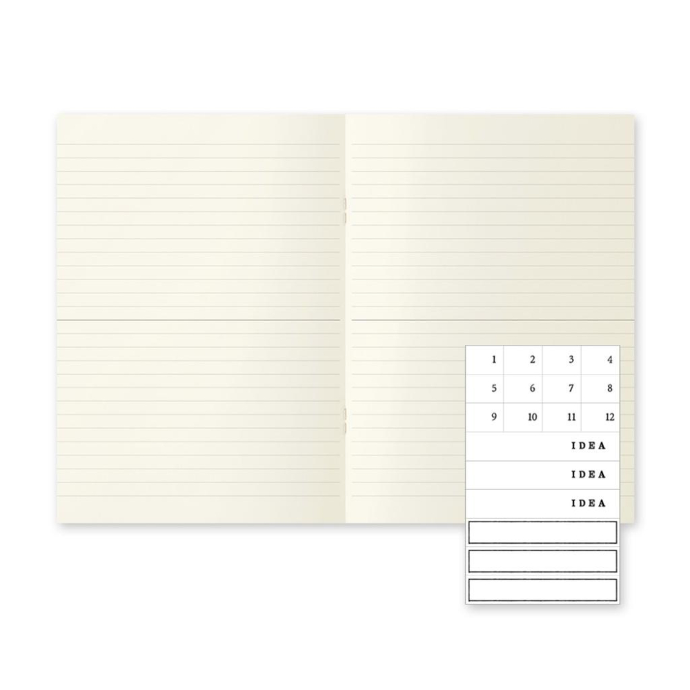 MIDORI MD Notebook 輕量筆記本 A5尺寸 「空白/方格/橫線」『無罫/方眼罫/横罫』【立夏手帳生活】-細節圖7