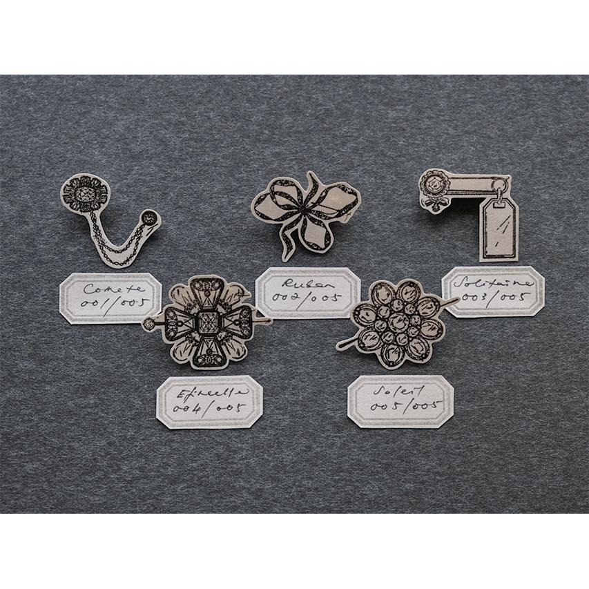 Jieyanow Atelier The Jewel Collection 寶石珍藏系列 印章 共5款【立夏手帳生活】-細節圖2