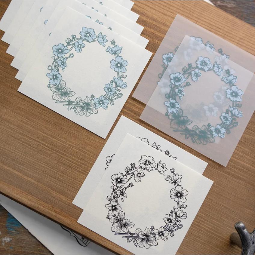 樂意 loidesign『花果圈』Flower and Fruit Wreath 便簽紙【立夏手帳生活】-細節圖5