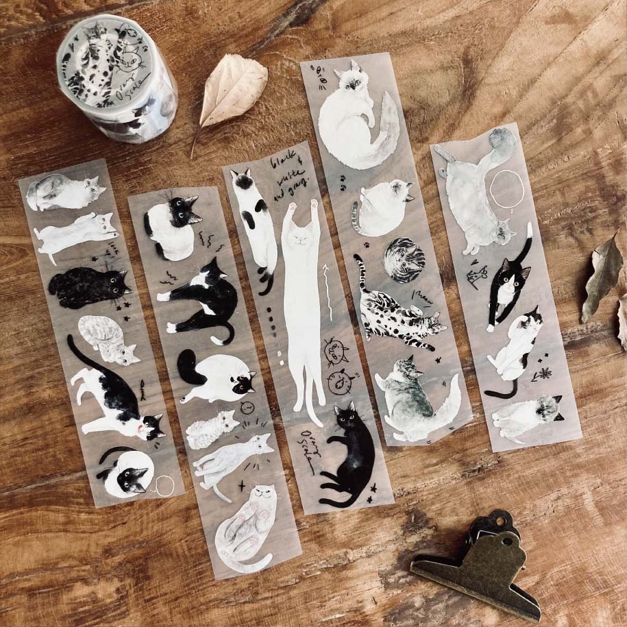 灰階【5cm/新改版亮面PET】