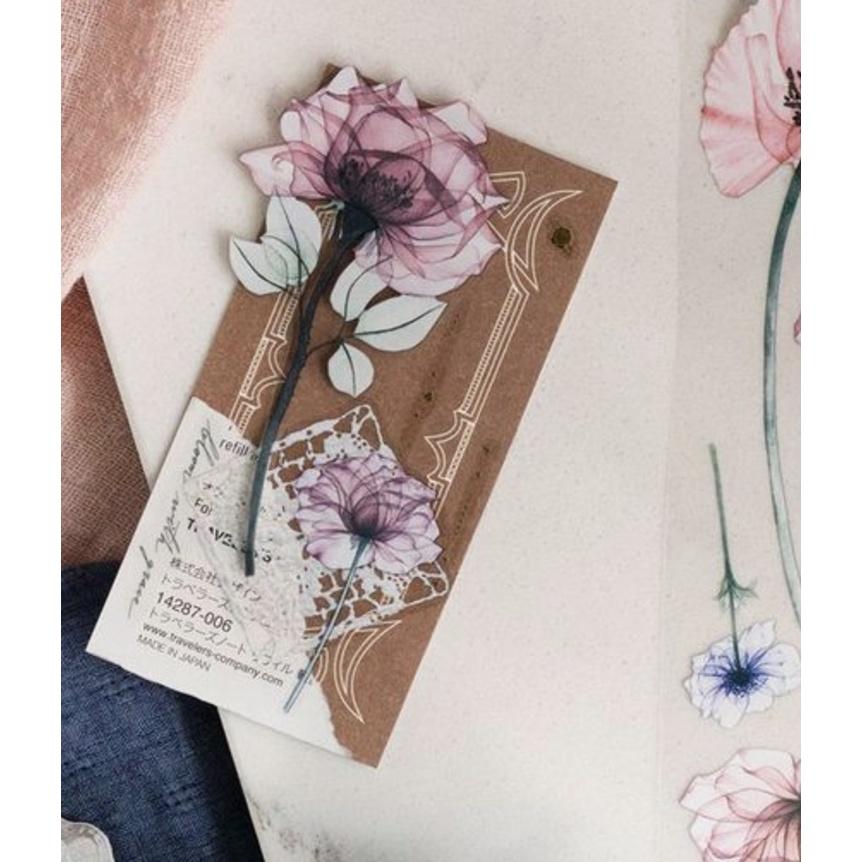 樂意 loidesign 塵花 Touming 5cm亮面PET紙膠帶【立夏手帳生活】-細節圖3