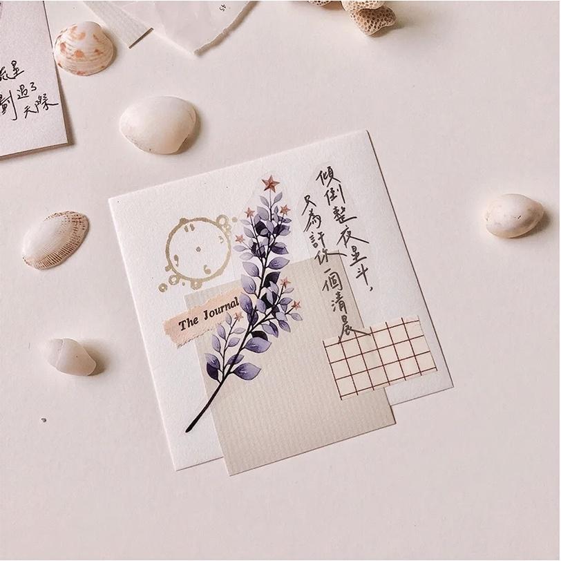 樂意 loidesign 星野 Star Leaf 5cm亮面PET紙膠帶【立夏手帳生活】-細節圖5