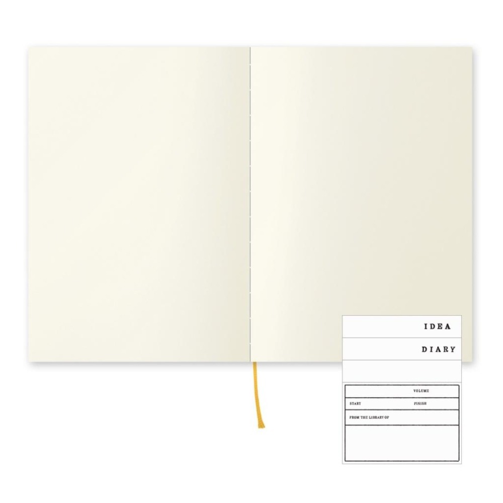 MIDORI MD Notebook 筆記本 A5 尺寸 「空白/方格/橫線」『無罫/方眼罫/横罫』【立夏手帳生活】-細節圖6