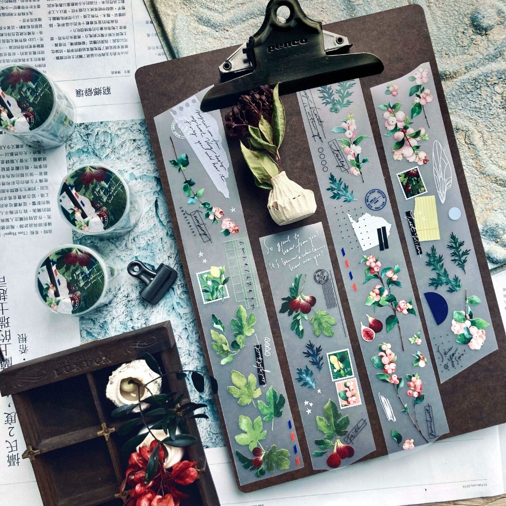 『霧面PET膠帶分裝』羊君 Pieces of./蒔果序/Travel around./蒲雪/掠影/忒緹絲/群青-規格圖3