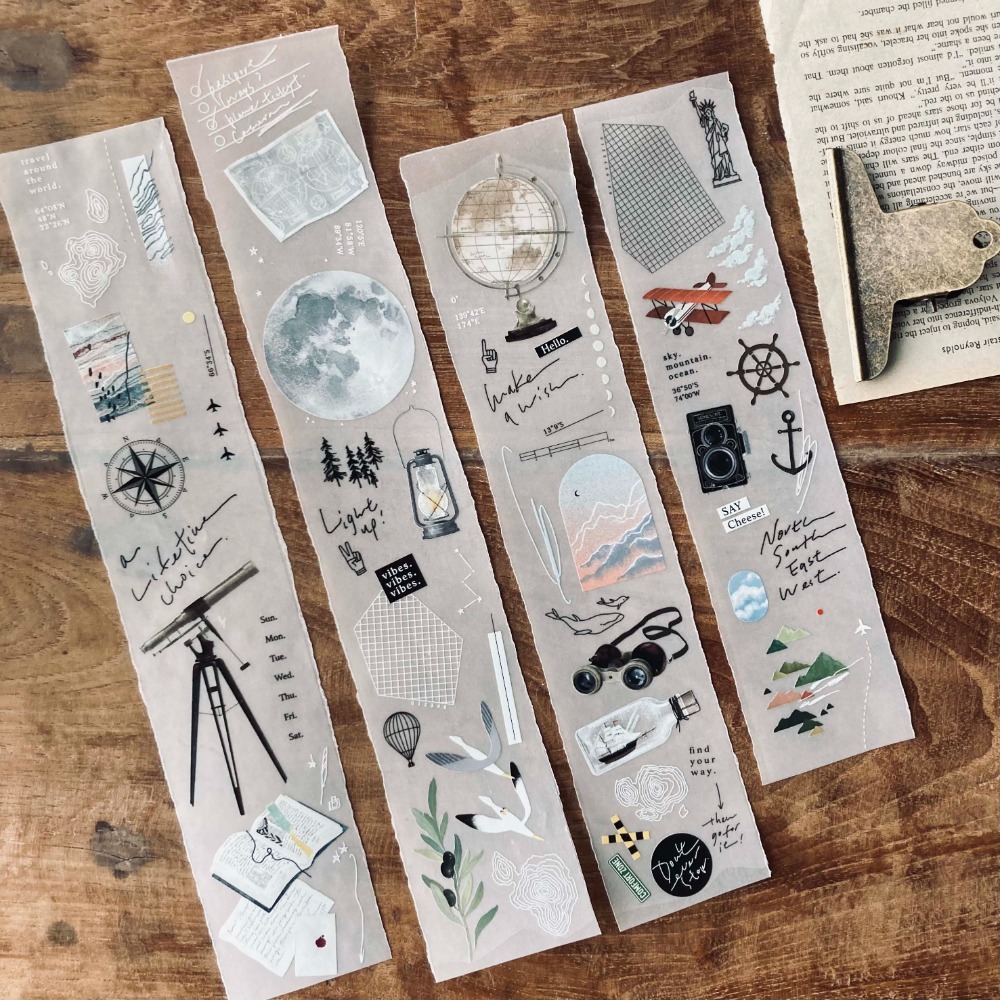 『霧面PET膠帶分裝』羊君 Pieces of./蒔果序/Travel around./蒲雪/掠影/忒緹絲/群青-規格圖3