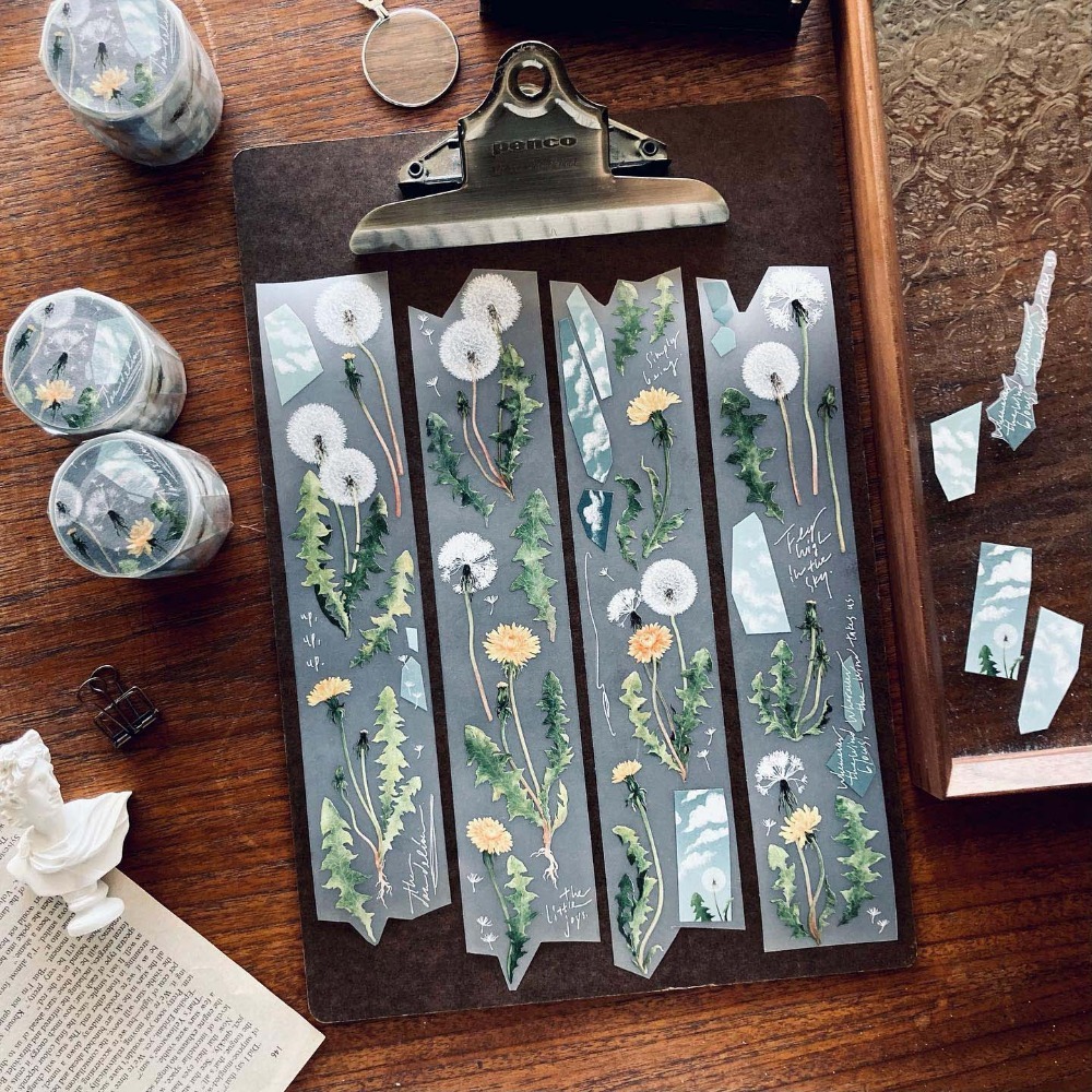 『霧面PET膠帶分裝』羊君 Pieces of./蒔果序/Travel around./蒲雪/掠影/忒緹絲/群青-規格圖3