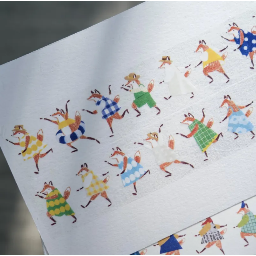 你好工作室 渡假協奏曲 Holiday Concerto 3cm 霧面PET膠帶 【立夏手帳生活】-細節圖2