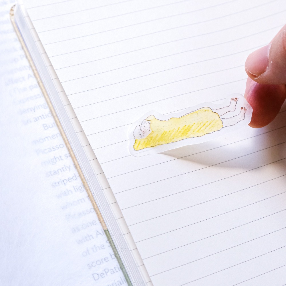 dodolulu 『鳥』女孩貼紙 手帳素材 紙貼紙  鳥兒插畫【立夏手帳生活】-細節圖4