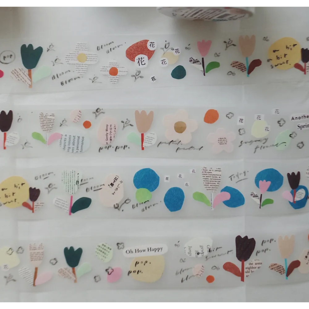 花園裡的餐盤【3cm/霧面PET】