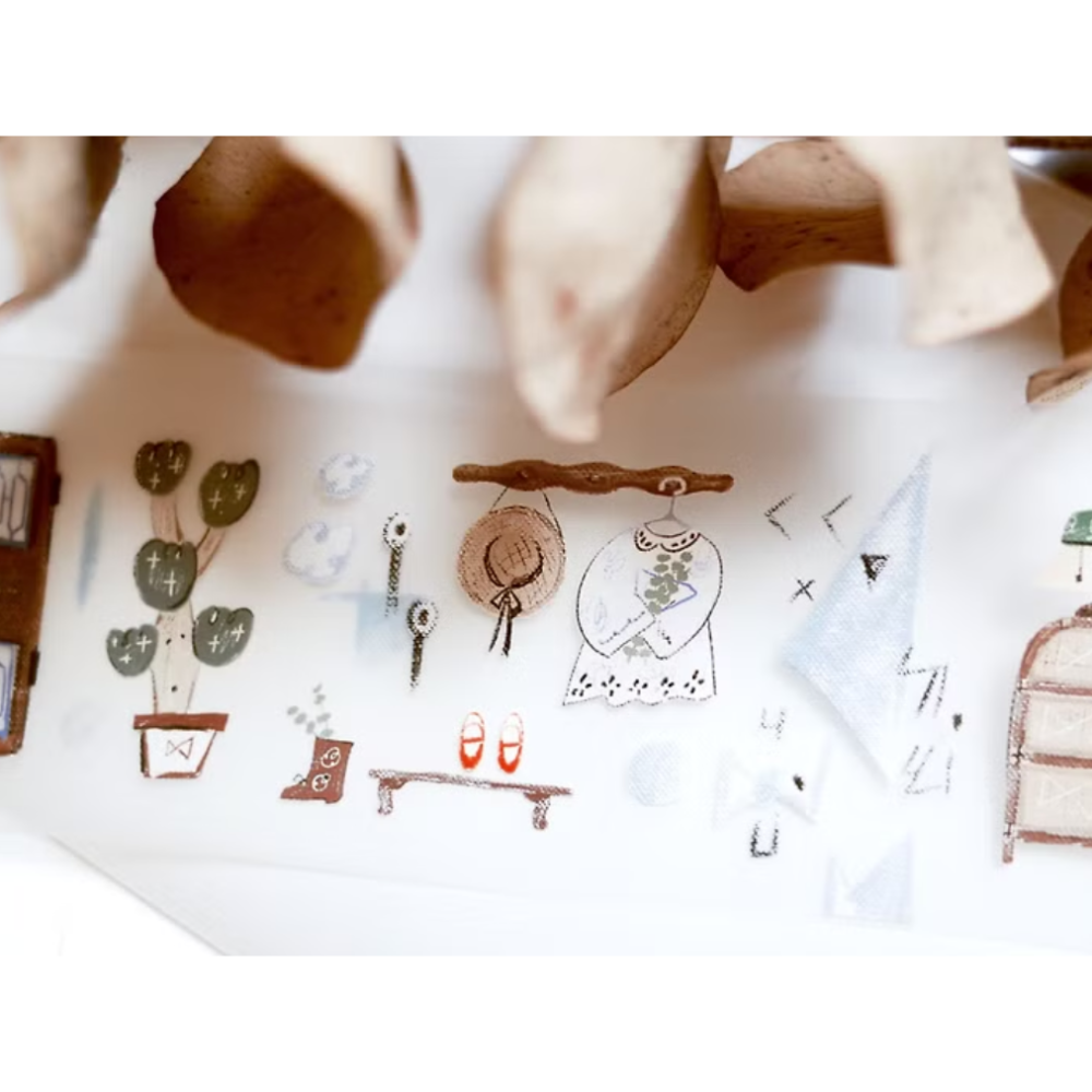 『紙膠帶分裝』何包蛋 所有款式大集合 misshoegg 循環 分裝 PET膠帶 拼貼【立夏手帳生活】-細節圖5