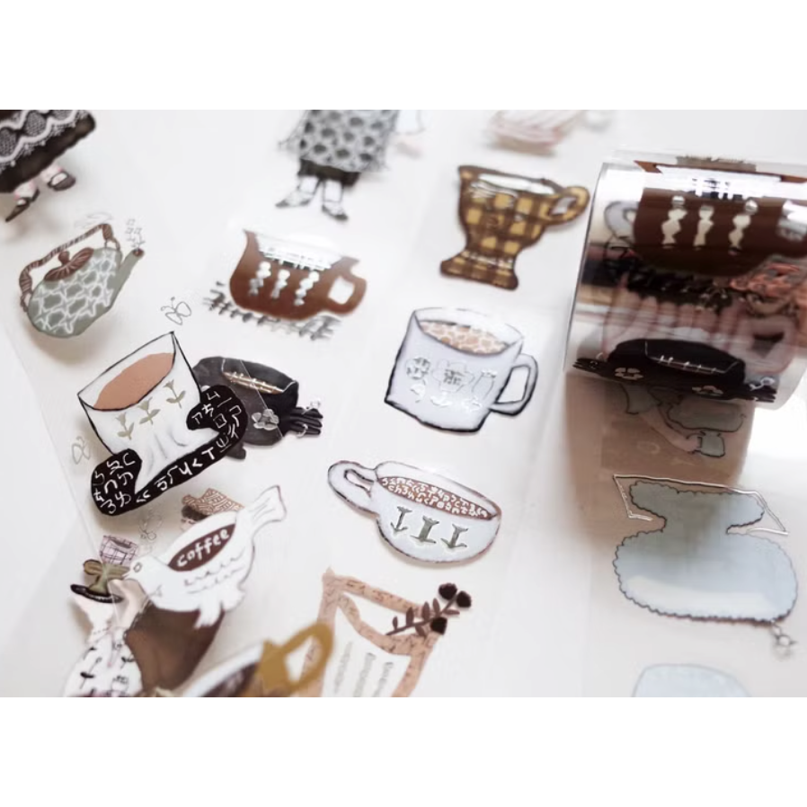 『紙膠帶分裝』何包蛋 所有款式大集合 misshoegg 循環 分裝 PET膠帶 拼貼【立夏手帳生活】-規格圖11