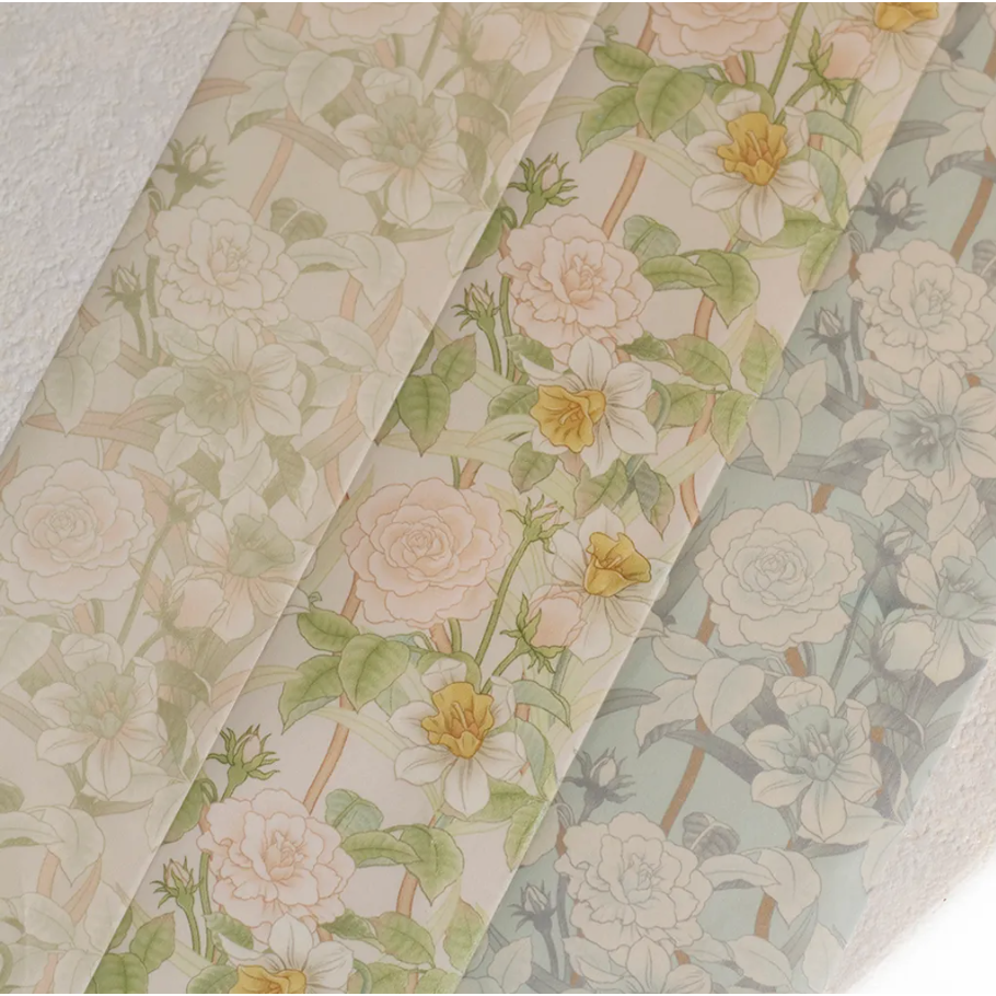 『紙膠帶分裝』樂意 蘊繡/雨色/對花集:彼岸花間/對花集:玫瑰與水仙/對花集:遊園記/微光-海棠花-/黯光-海棠花--細節圖4