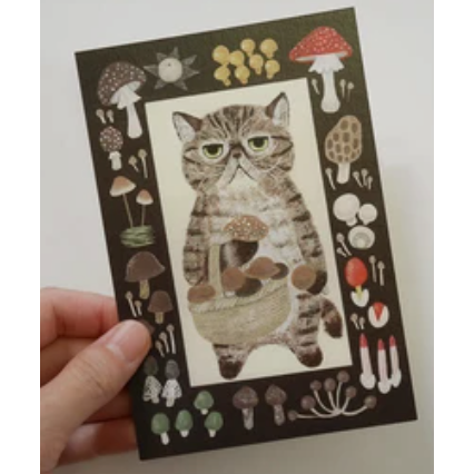 【經典26款】4legs 明信片 4 legs 貓咪 日本製【立夏手帳生活】-規格圖1