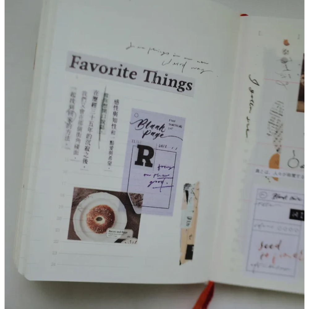 茄子先生 Blank Note 便利貼紙膠帶 可撕 捲型貼紙 【立夏手帳生活】-細節圖8