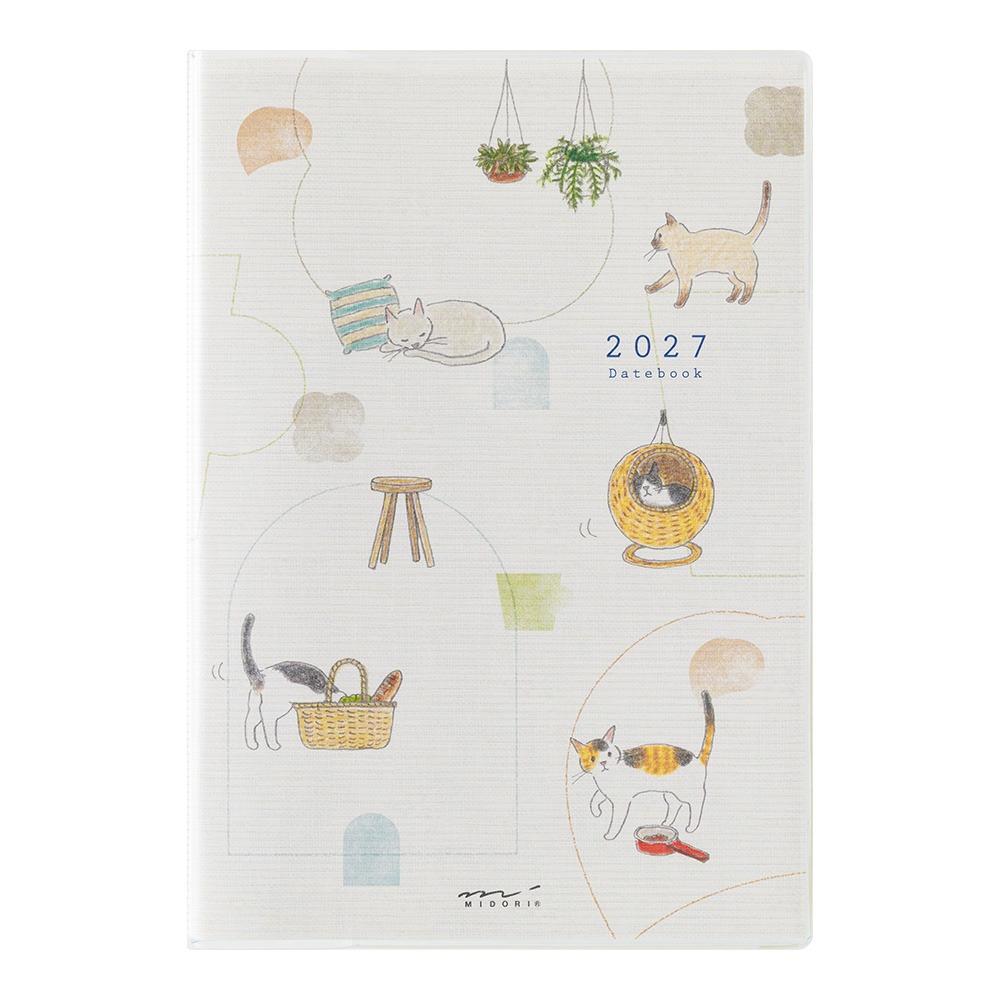 【B6尺寸】Midori 2027手帳「貓貓款」週計畫 筆記本 日記本 週記本【立夏手帳生活】-細節圖6