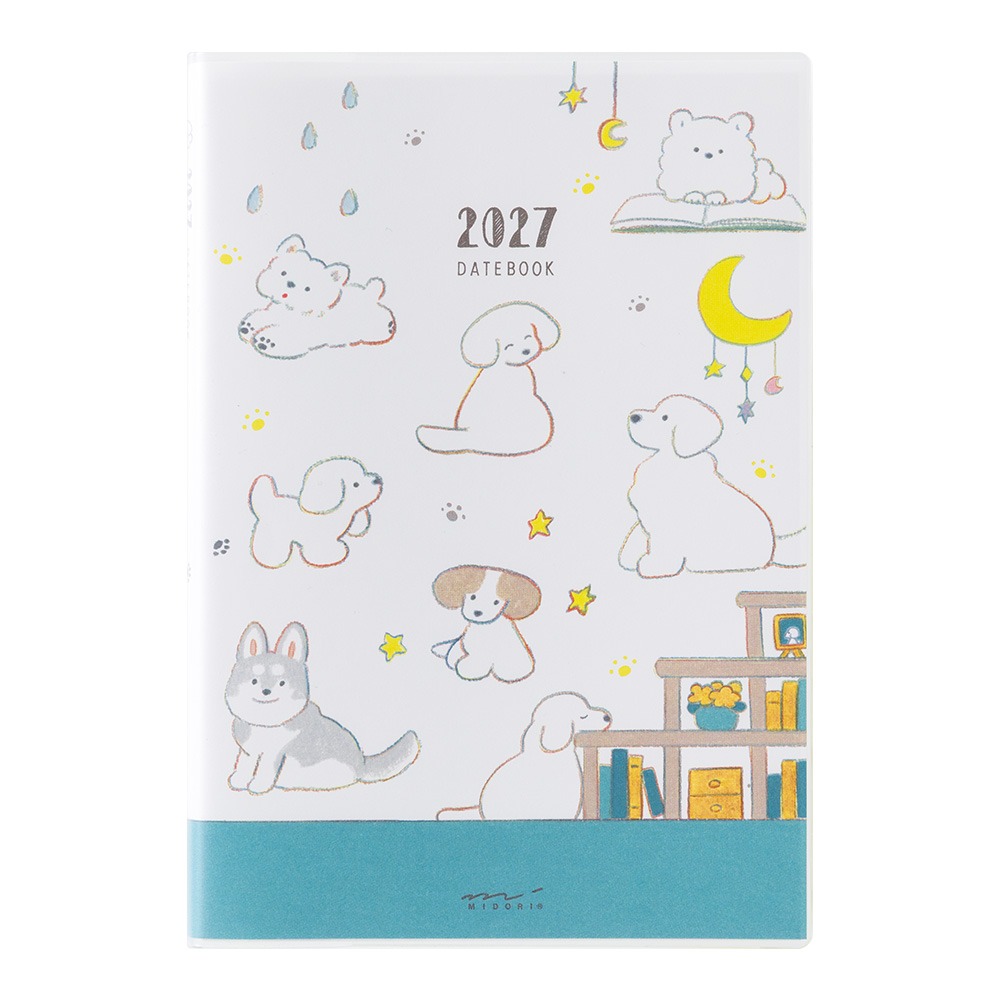 【B6尺寸】Midori 2027手帳「狗狗款」週計畫 筆記本 日記本 週記本【立夏手帳生活】-細節圖7