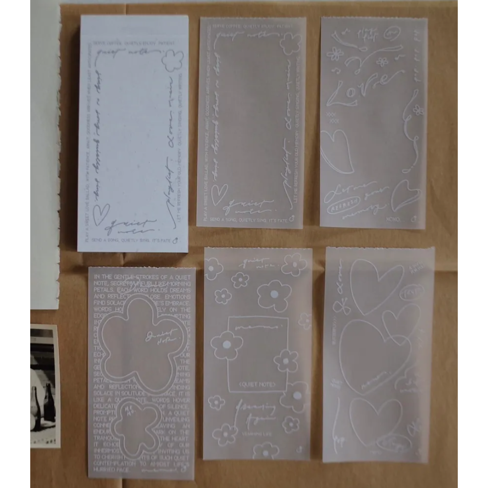 茄子先生 Quiet Note 描圖紙本【立夏手帳生活】-細節圖3