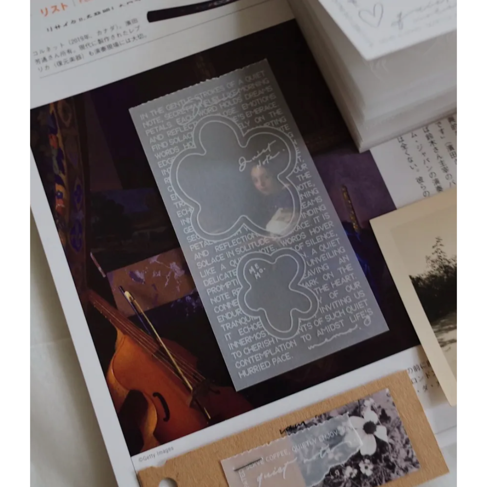 茄子先生 Quiet Note 描圖紙本【立夏手帳生活】-細節圖5