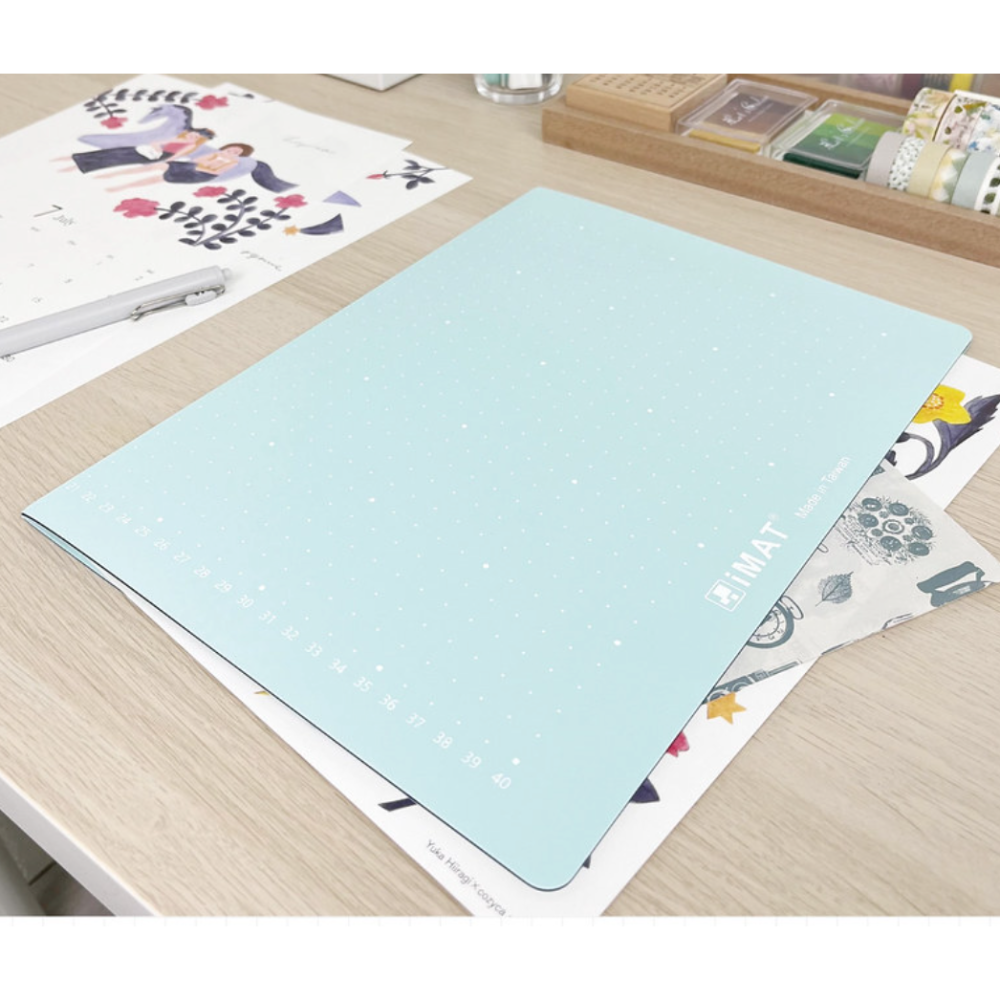 【A3書型】iMAT A3 書型切割墊 2mm厚 可摺疊 雙面 環保無毒【立夏手帳生活】-規格圖6