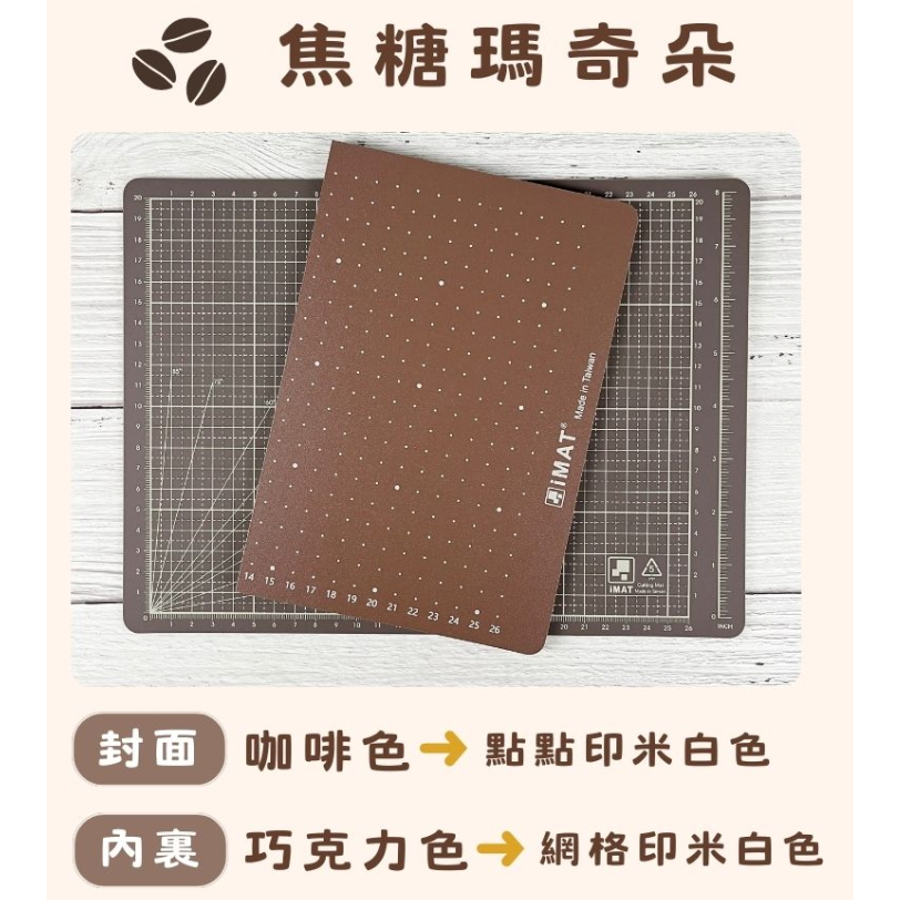【A4書型】iMAT A4 書型切割墊 2mm厚 可摺疊 雙面 環保無毒【立夏手帳生活】-細節圖2