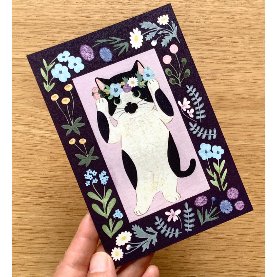 【新系列16款】4legs 明信片 4 legs 貓咪 日本製【立夏手帳生活】-細節圖3