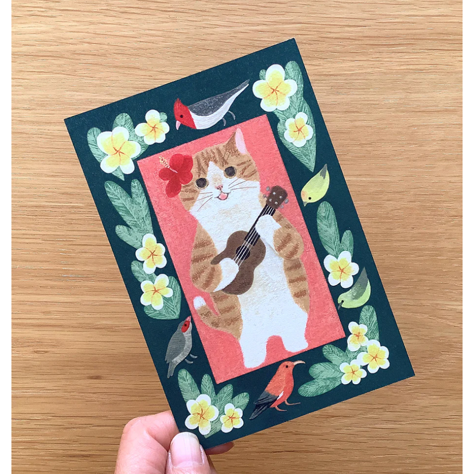 【新系列16款】4legs 明信片 4 legs 貓咪 日本製【立夏手帳生活】-細節圖9