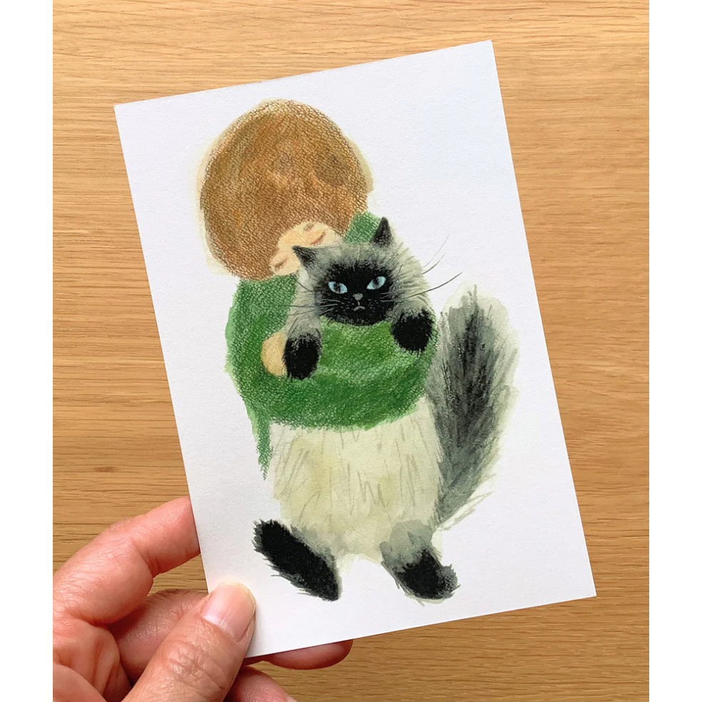 【新系列16款】4legs 明信片 4 legs 貓咪 日本製【立夏手帳生活】-細節圖10