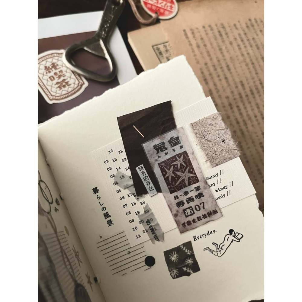 微瘋畫室 映画館Cinema 5cm 霧面PET膠帶【立夏手帳生活】-細節圖7