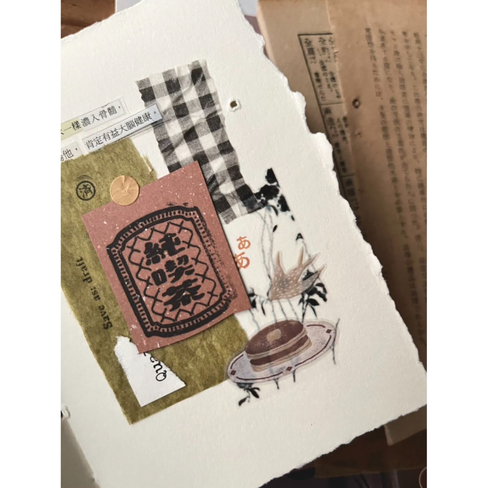 微瘋畫室 喫茶店Kissaten 5cm 霧面PET膠帶【立夏手帳生活】-細節圖5