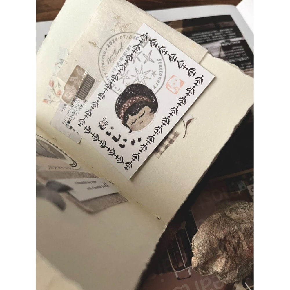 微瘋畫室 喫茶店Kissaten 5cm 霧面PET膠帶【立夏手帳生活】-細節圖6