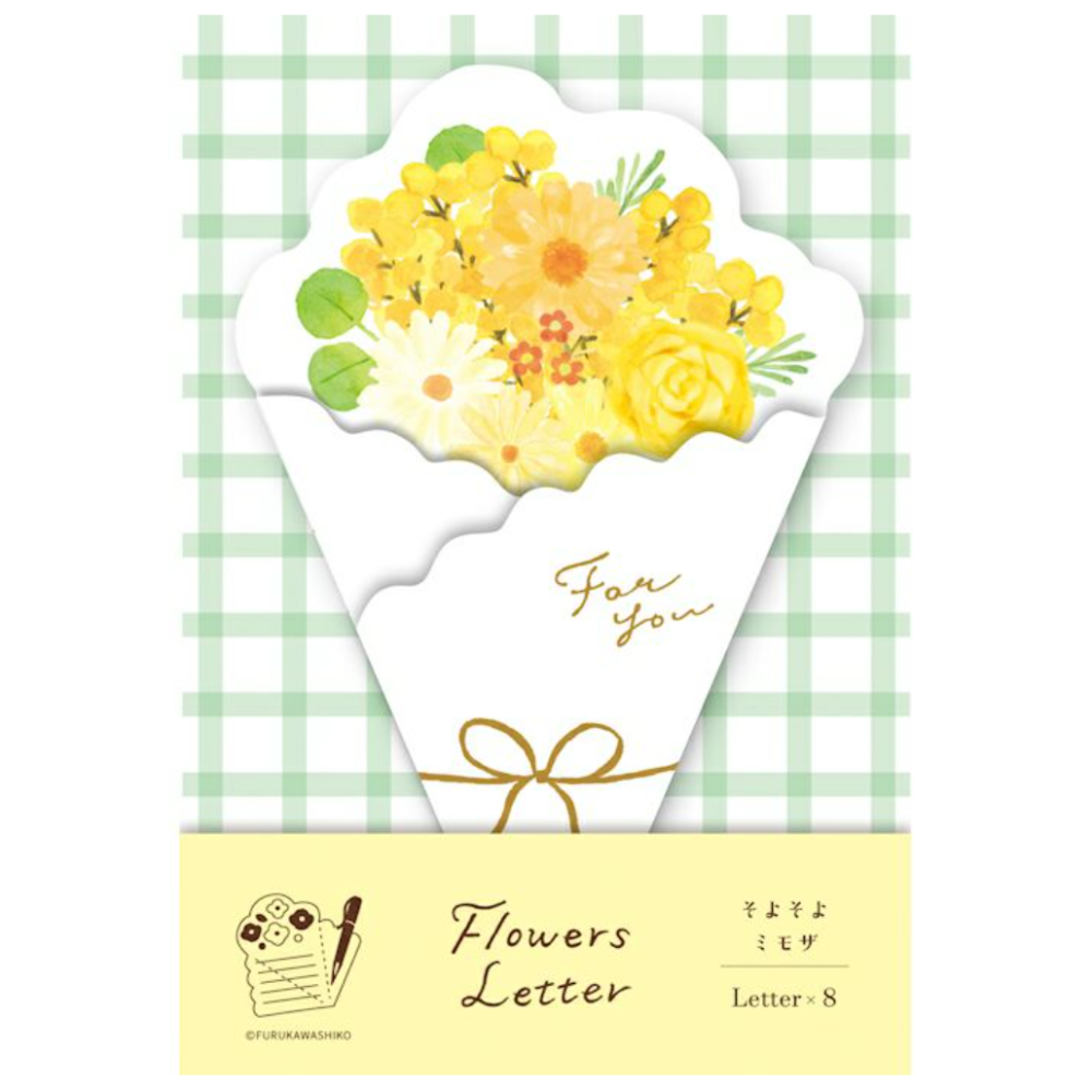 【3款】古川紙工 花束便簽信紙 美濃和紙 數量限定【立夏手帳生活】-細節圖5