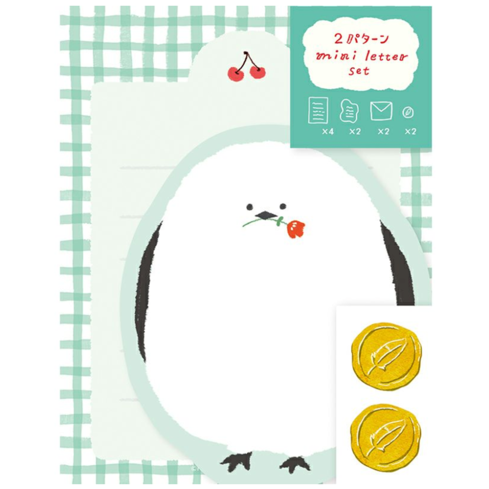 【4款】古川紙工 雙尺寸便簽信紙+貼紙 信封信紙組 美濃和紙 數量限定【立夏手帳生活】-細節圖7