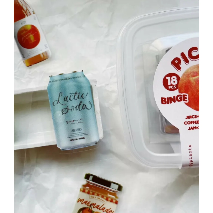 茄子先生 野餐家家酒 透明貼紙組 【立夏手帳生活】-細節圖4