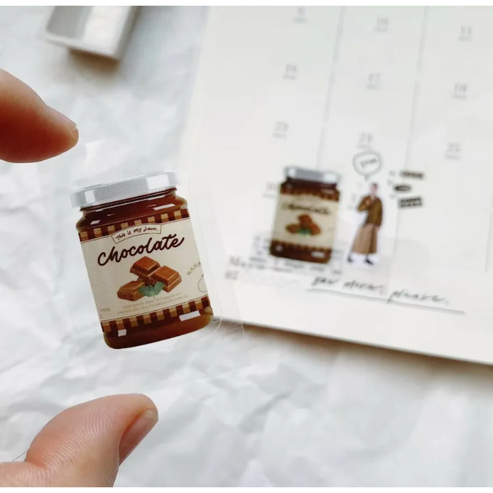 茄子先生 野餐家家酒 透明貼紙組 【立夏手帳生活】-細節圖5