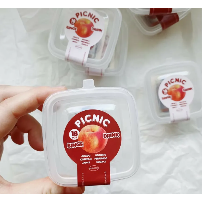 茄子先生 野餐家家酒 透明貼紙組 【立夏手帳生活】-細節圖9