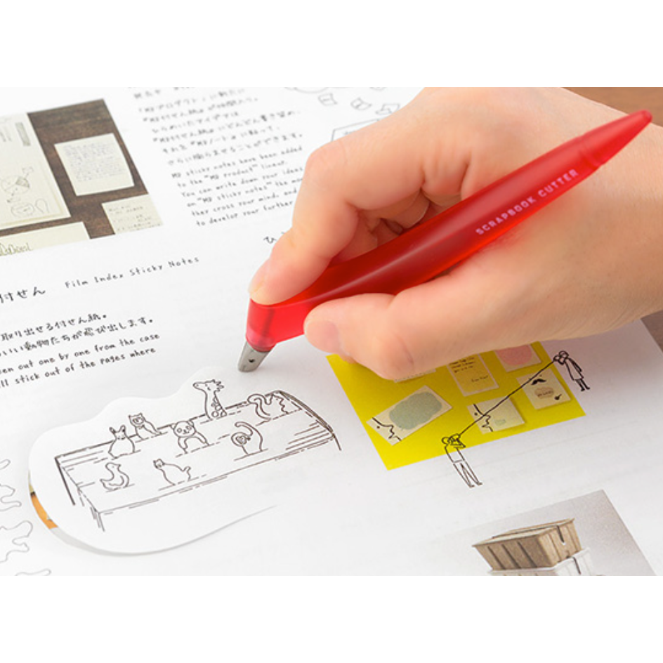 MIDORI 旋轉陶瓷裁切刀 MD 裁紙 剪貼 美工刀 剪刀 拼貼【立夏手帳生活】-細節圖6