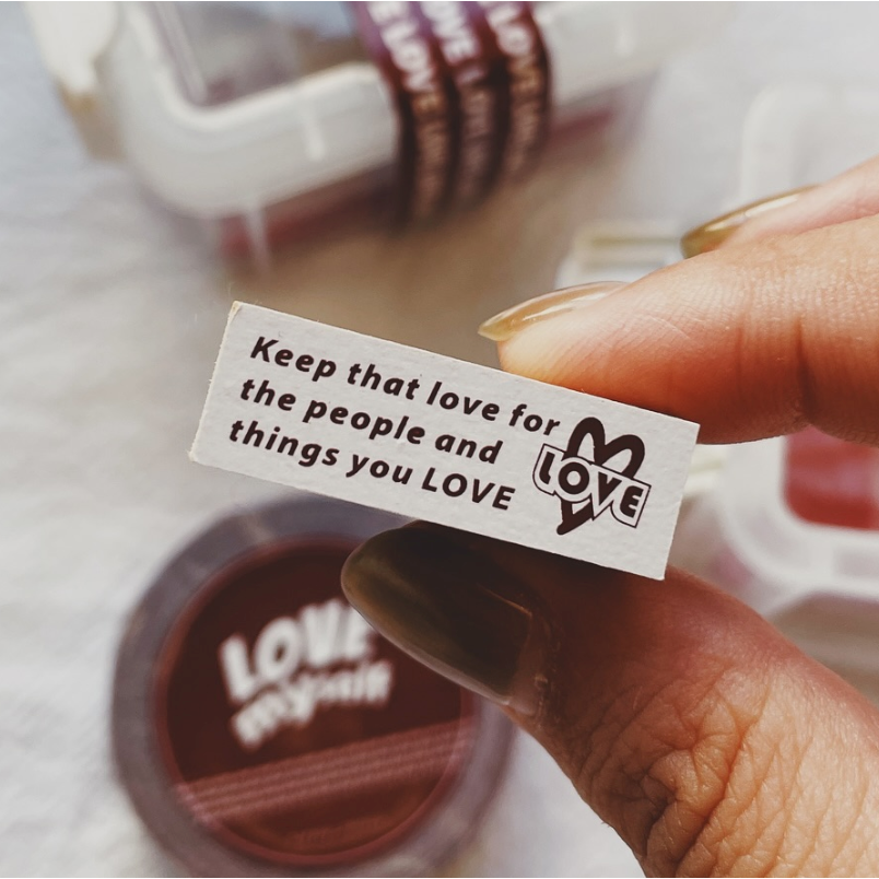 莫非是芝麻球 厭世愛物語系列「愛的小禮盒/厭世小禮盒」紙膠帶+印章+貼紙小禮盒【立夏手帳生活】-細節圖5