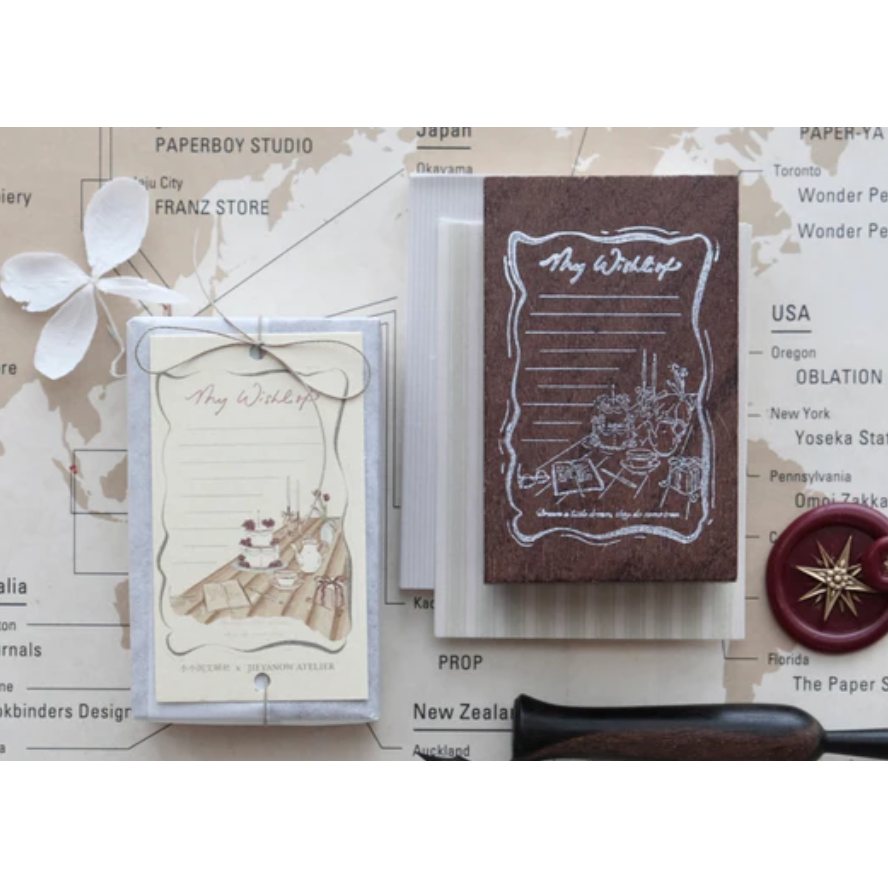 Jieyanow Atelier 願望清單Wishlist 合作款印章【立夏手帳生活】-細節圖3