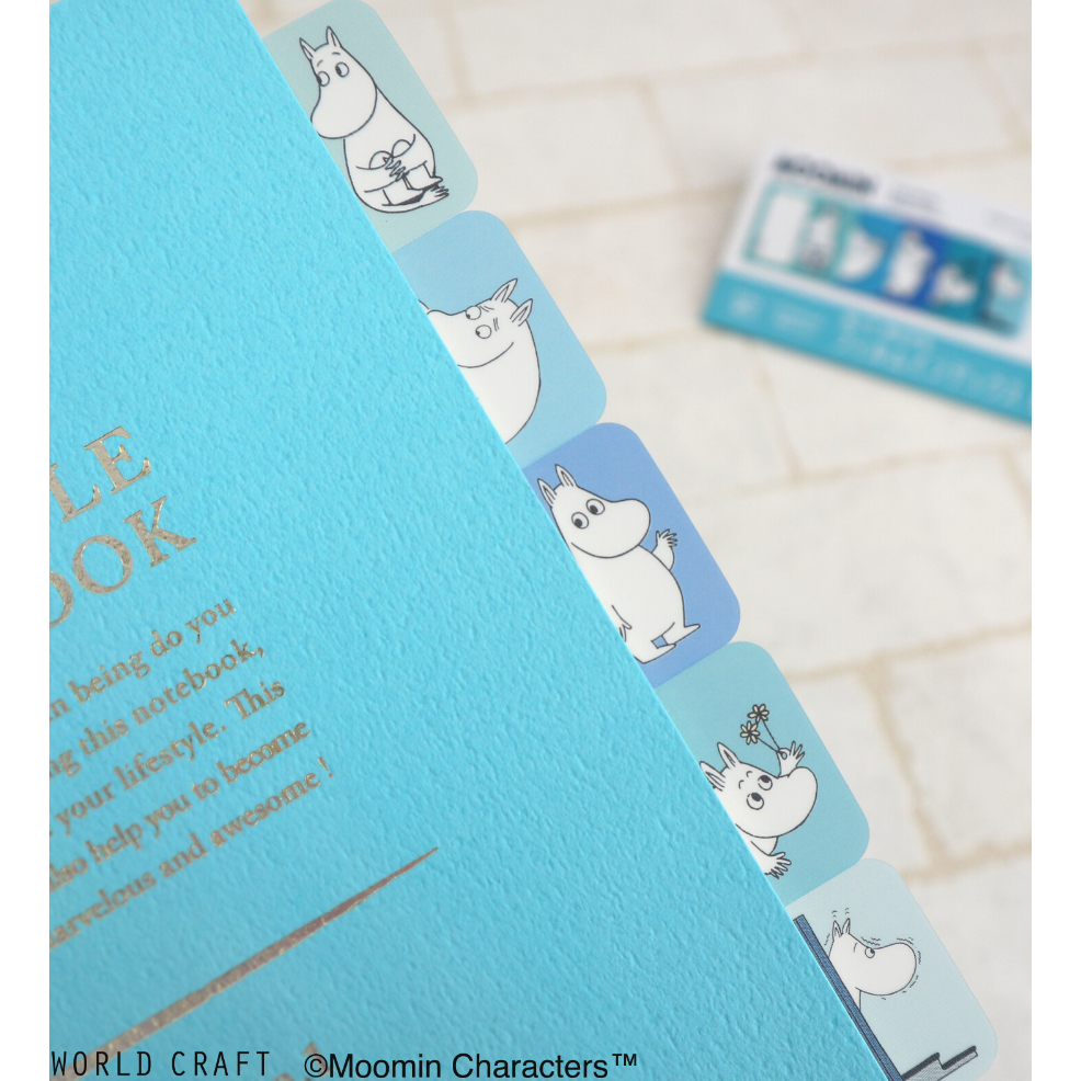 【共4款】WORLD CRAFT 嚕嚕米 加厚索引貼【立夏手帳生活】-細節圖2