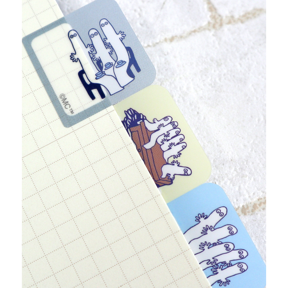 【共4款】WORLD CRAFT 嚕嚕米 加厚索引貼【立夏手帳生活】-細節圖9