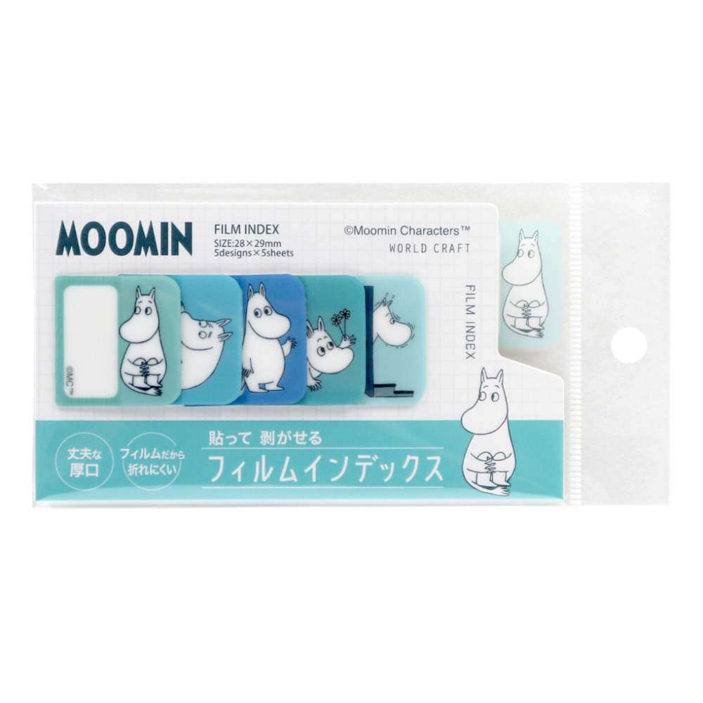 【共4款】WORLD CRAFT 嚕嚕米 加厚索引貼【立夏手帳生活】-規格圖9