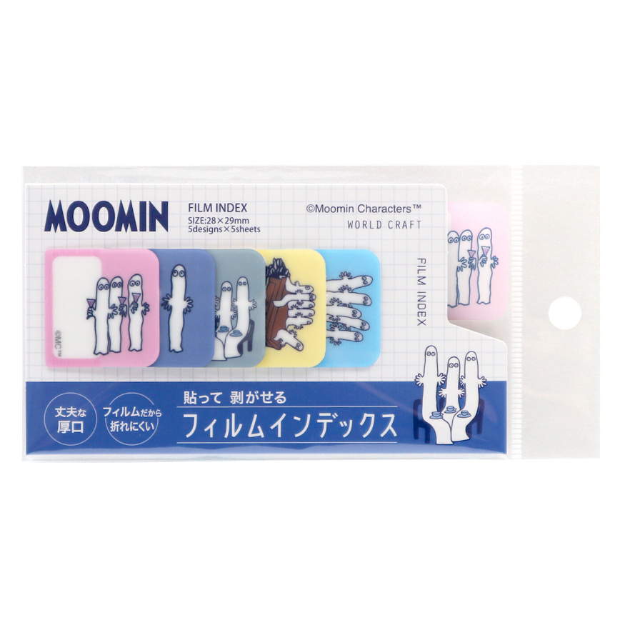 【共4款】WORLD CRAFT 嚕嚕米 加厚索引貼【立夏手帳生活】-規格圖9