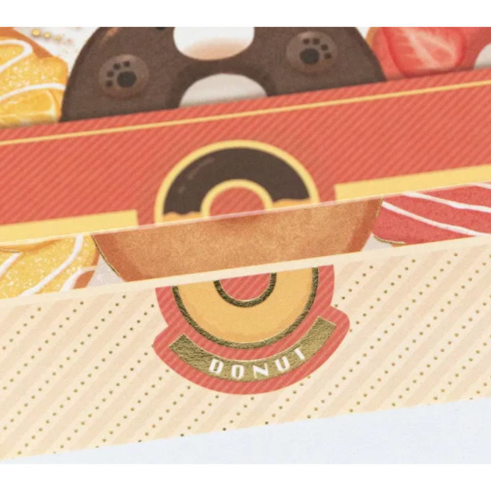 【共3款】NB社 禮物盒燙金卡片+信封組 感謝卡 賀卡 金箔加工 日本製【立夏手帳生活】-細節圖9