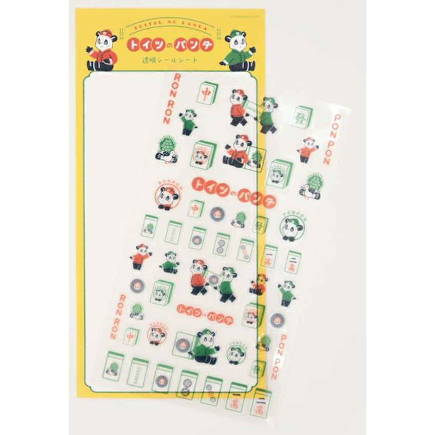 【共4款】古川紙工 ob1toy合作款 透明貼紙組 ｵﾋﾞﾜﾝ 手帳日記拼貼裝飾 日本製【立夏手帳生活】-細節圖3