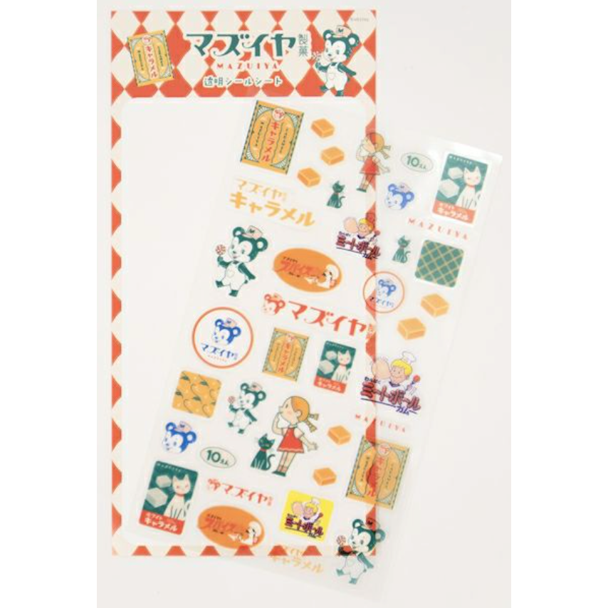 【共4款】古川紙工 ob1toy合作款 透明貼紙組 ｵﾋﾞﾜﾝ 手帳日記拼貼裝飾 日本製【立夏手帳生活】-細節圖8