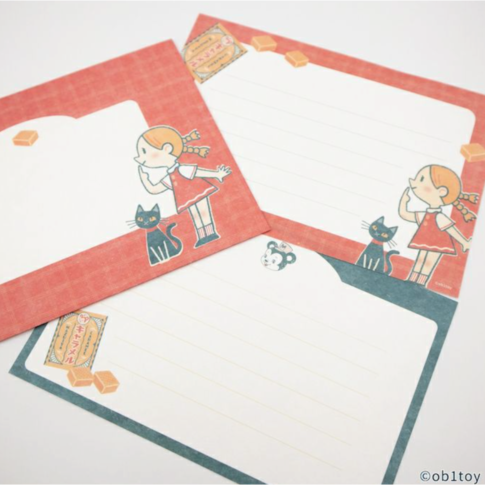 【4款】古川紙工 ob1toy合作款 信封信紙組 美濃和紙 數量限定【立夏手帳生活】-細節圖9