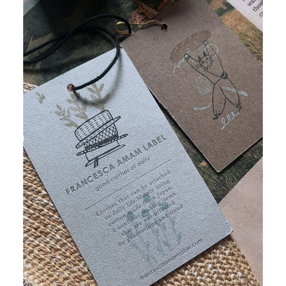 【2種組合】森酪梨Avocado mori「貓咪麵包/草帽野花」深木印章組【立夏手帳生活】-細節圖5