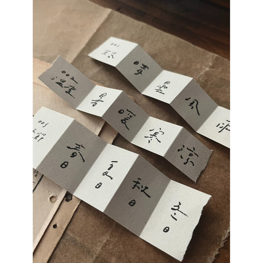 【共3款】微瘋畫室 手書時間印章組「天氣/溫度/季節」【立夏手帳生活】-細節圖2